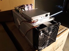NEW BTC Bitcoin ASIC Miner Ebit Ebang E9+ — Not Antminer S9 S19 S21 or Bitaxe