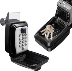 Car Window Lock Box for Turo, Key 3.5 x 6.5 x 5.5 inches, Gray