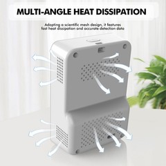 22 HOBBIES Indoor Air Quality Monitor White