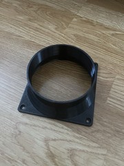 Antminer 4 Inch 120mm Fan Duct Shroud L3 S1 S3 S5 S7 S9 A3 D3 V9 T9 Cooling
