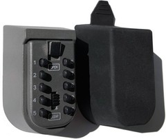 Key Lock Box for Outside Wall Mount, Waterproof Aluminum + Zinc alloy 1lb
