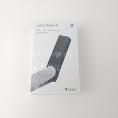 Ledger Nano X Crypto Hardware Wallet Bluetooth USB New Factory Sealed Black