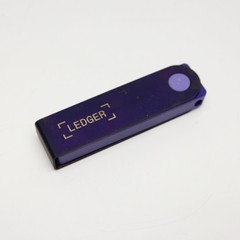 Ledger Nano X Crypto Hardware Wallet Bluetooth — Amethyst Purple