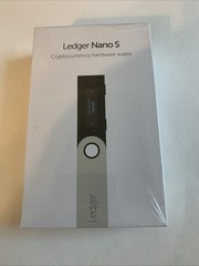 Sealed Ledger Nano S Cryptocurrency Bitcoin Hardware Wallet — Matte Black