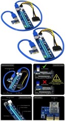 Febsmart PCIE Riser for Ethereum Mining Rigs, GPU Risers for ETH Mining Rigs, PC