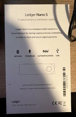 Ledger Nano S Cryptocurrency Hardware Wallet