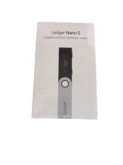 Ledger Nano S USB Hardware Wallet, New In Box, Sealed, Bitcoin, Ethereum