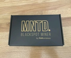 MNTD Blackspot Helium Miner — Brand New In Box In HAND- USA — HNT BTC