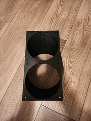Air Duct Adapter 5 inch 125mm Dual Fan Exhaust for Ant Bitmain S17 S18 S19