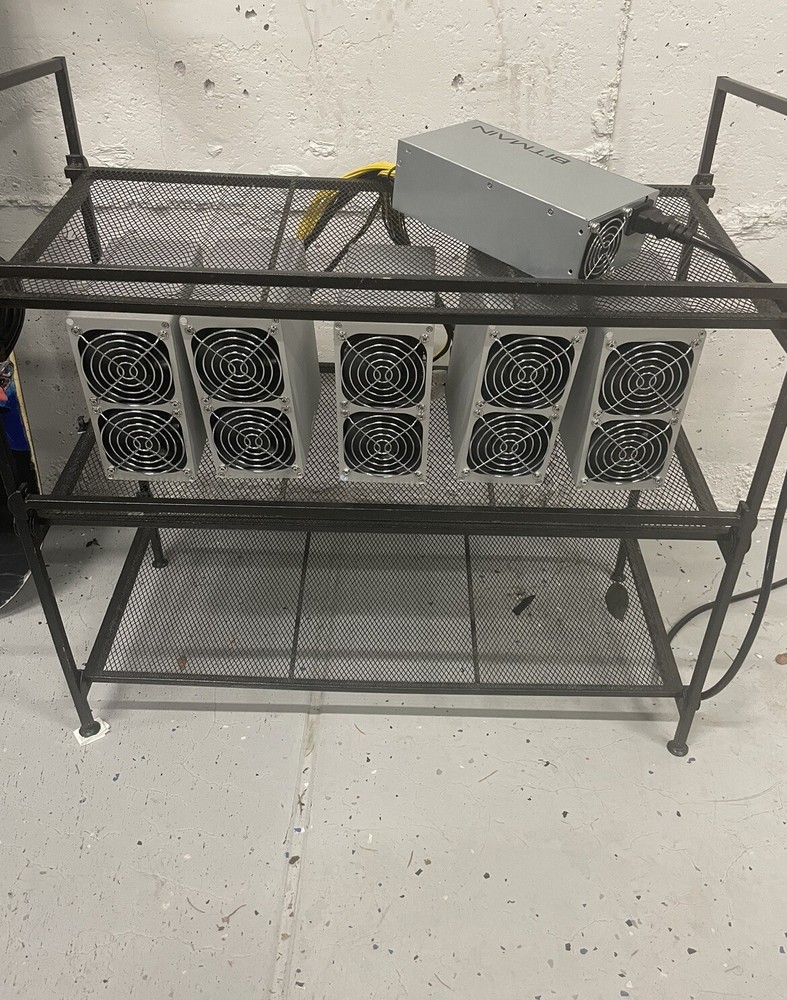 4 Goldshell CK-Box ASIC Miner (CKB) 1 Mini Doge (LTC) Crypto Farm W/PowerSupply