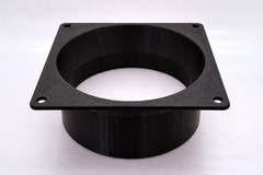 120mm to 100mm / 4″ inch Fan Duct Adaptor Shroud Vent — Antminer S9 D3 A3 L3+ Z9