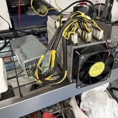 BITMAIN Antminer S9 ASIC Miner w/ Bitmain PSU, Power Cable