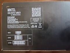 MNTD GoldSpot Helium Hotspot Crypto Miner — RAK wireless model 7248 — BRAND NEW