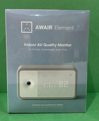 Awair Element Indoor Air Quality Monitor PlanetWatch Crypto Miner In Hand