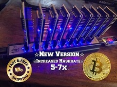 ☆(10x) Bitcoin NerdMiner V2 350kH/s + (1x) PowerSupply☆ Nerd Miner Upgraded!