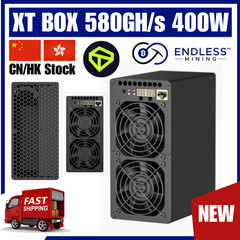 Goldshell XT BOX 580GH/s 400W XTM Miner Input 110-240V AC | Endless Mining