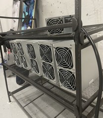 4 Goldshell CK-Box ASIC Miner (CKB) 1 Mini Doge (LTC) Crypto Farm W/PowerSupply