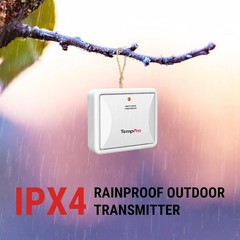 Humidity & Temperature Sensor for Indoor Outdoor Thermometer Wireless Accessory