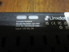 LinxDot LD-1001 Helium HNT Miner Hotspot Gateway With +5.8dBi Antenna