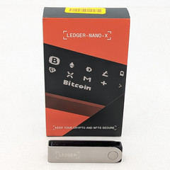 Ledger Nano X Cryptocurrency Hardware Wallet (Onyx Black)