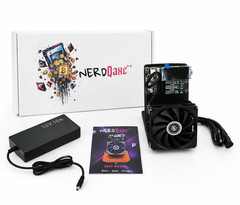 US Stock* NerdQAxe++ 4.8T Air w/ PSU Stand 75W 2.4g WiFi BM1370 Chips BTC Miner