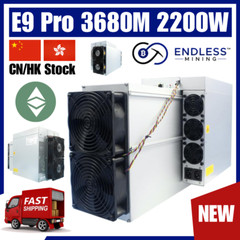 Bitmain Antminer E9 Pro 3680Mh/s — Input Voltage 220-277V NEW | EndlessMining ™️