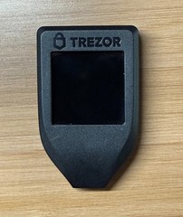 Trezor Model T Cryptocurrency Cold Storage Wallet -Touchscreen- USB C