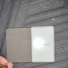 6in Touchscreen eBook Reader 128GB Wi‑Fi White/Gray w/ Gray Flip Cover