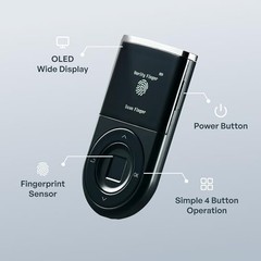 D’CENT 2 Pack Biometric Crypto Cold Wallet