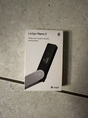 Ledger Nano X Cryptocurrency Bluetooth Hardware Wallet Open Box