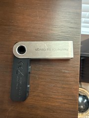 Ledger — Nano X Crypto Hardware Wallet — Bluetooth — Onyx Black