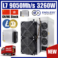 Bitmain Antminer L7 9050Mh/s 3260W – AC Input Voltage 200~240V | Endless Mining
