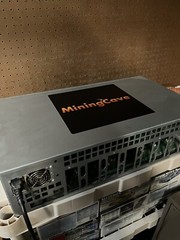 MiningCave Crypto Miner 8 GPU Rig Extremely Efficient