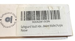 Safeguard Vault Purple Crypto Wallet