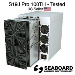 Bitmain Bitcoin BTC Antminer S19J Pro 100TH