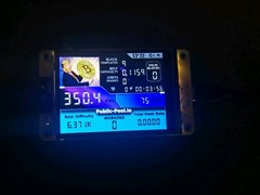 Nerdminer V2-Upgraded ☆Trump BTC Edition☆ Bitcoin Solo Nerd Miner + (No Case)