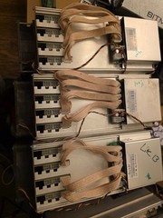 Antminer Bitmain L3+ 504MH Scrypt ASIC Miner LTC DOGE with Bitmain PS