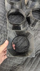 8 — 3D Printed Bitcoin Mining Antminer 3″ vent hose adapter for cooling