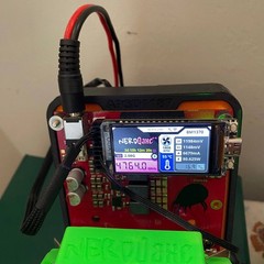 NerdQaxe++ Red Parasite Edition no PSU 80W/4.8th/s 16.6w/th Super