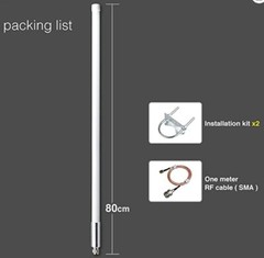 5.8 dBi 915MHz Glass Fiber LoRa Antenna Kit RAK 