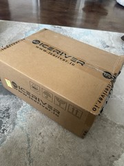 IceRiver AL0 ASIC Virtual Currency Miner Mining Hardware with Power Supply