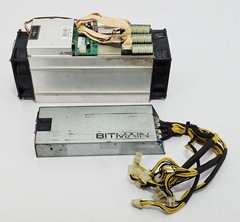 BITMAIN ANTMINER S9_13.5T BITCOIN BTC MINER MINING BTC WITH POWER SUPPLY