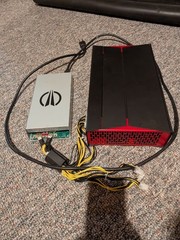 Obelisk SC1 Slim Gen 2 Single Board 550Gh/s SC Crypto Miner w Power Supply Sia