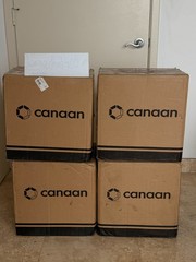 NEW Canaan Avalon A15-185T 185TH Bitcoin Miner ASIC US Seller