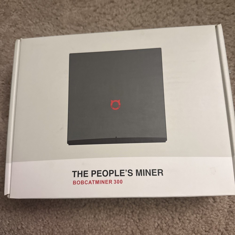 Bobcat Miner 300 «The People’s Miner» ASIC HNT Virtual Currency Miner Cables