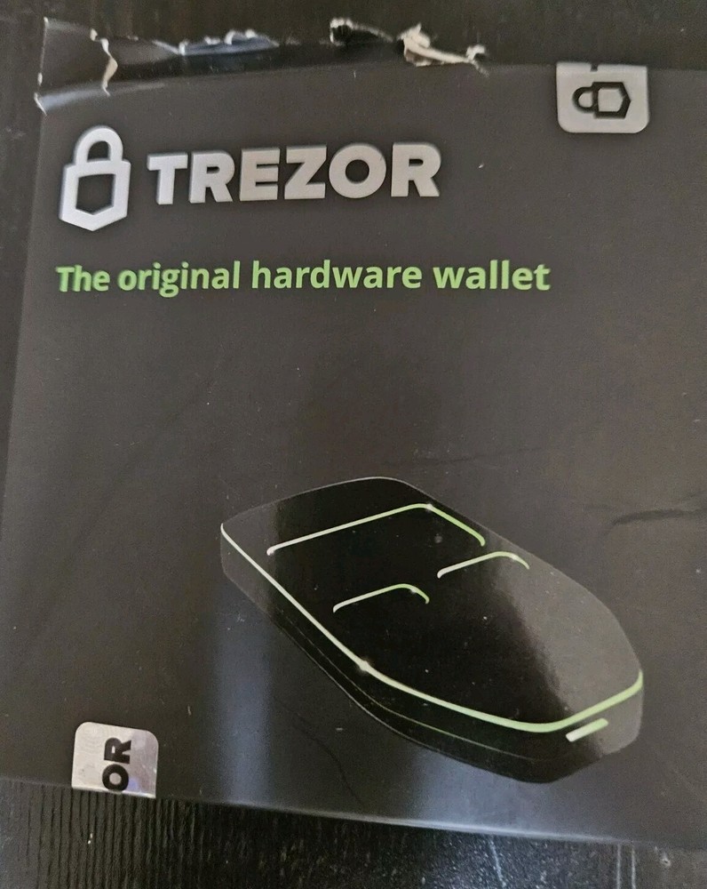 Open Box Trezor Model One- White