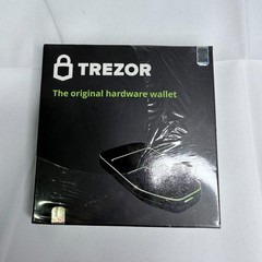 Trezor One Hardware Wallet Cryptocurrency Bitcoin Crypto Wallet Black New