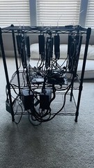 Mining rig with 7 RX 580s 4GB