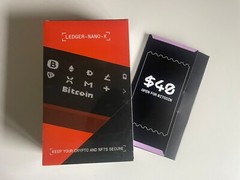 Ledger Nano X (sealed) + $40 BTC FREE!!