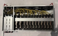 OCTOMINER W3BCLOUD X12 ULTRA CRYPTO MINER MINING RIG FIKDP9-2101 12*RX 470 8GB